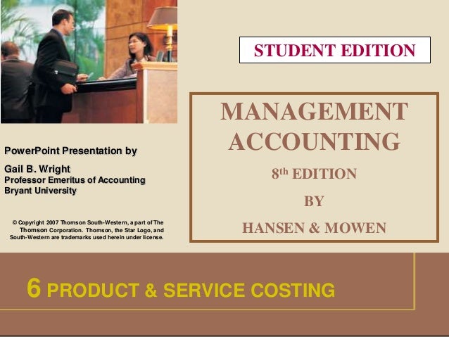Ebook Akuntansi Manajemen Hansen Mowen Edisi 8
